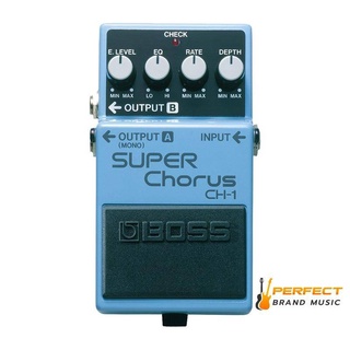 BOSS CH-1 SUPER CHORUS เอฟเฟ็กต์กีตาร์ BOSS