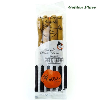 Rollie Factory ขนมปังขาไก่ รสไก่ 100 กรัม