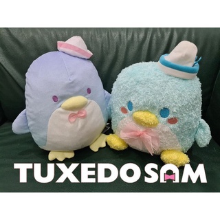 ตุ๊กตา เพนกวิน ทักซิโด้แซม Tuxedosam ขนาด 10"-12" ลิขสิทธิ์ Sanrio ซานริโอ้ สภาพใหม่ ป้ายห้อย