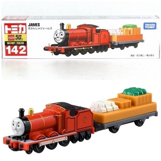 แท้ 100% จากญี่ปุ่น โมเดล รถไฟ โทมัส แอนด์ เฟรนด์ Takara Tomy Thomas&amp;Friends Tomica Motors No.142 James The Tank Engine