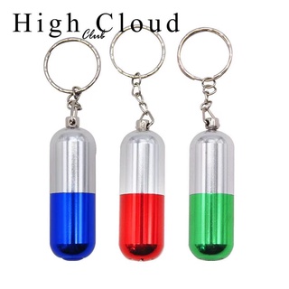 ไปป์พวงกุญแจโลหะแบบพกพา Portable Mini Metal Keychain Pipe