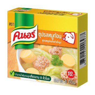 ซุปก้อนคนอร์หมู 40กรัม