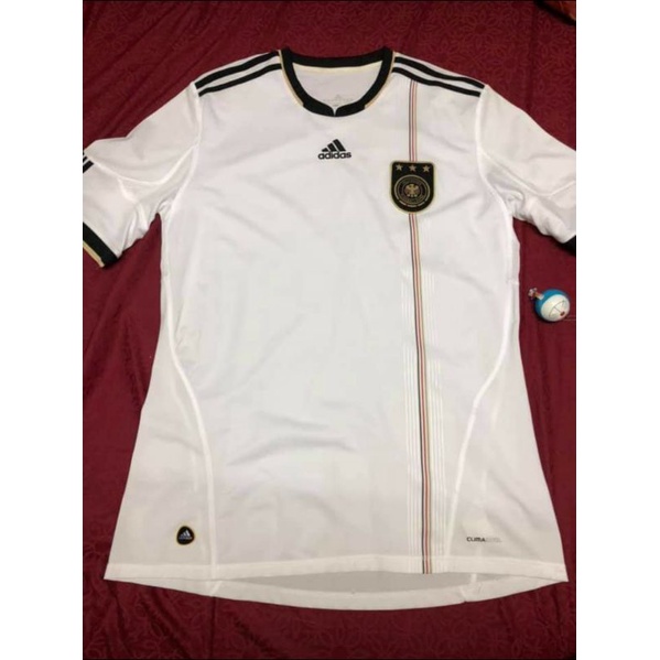 เสื้อทีมชาติเยอรมัน Home  2010 สีขาว (แท้)มือ2