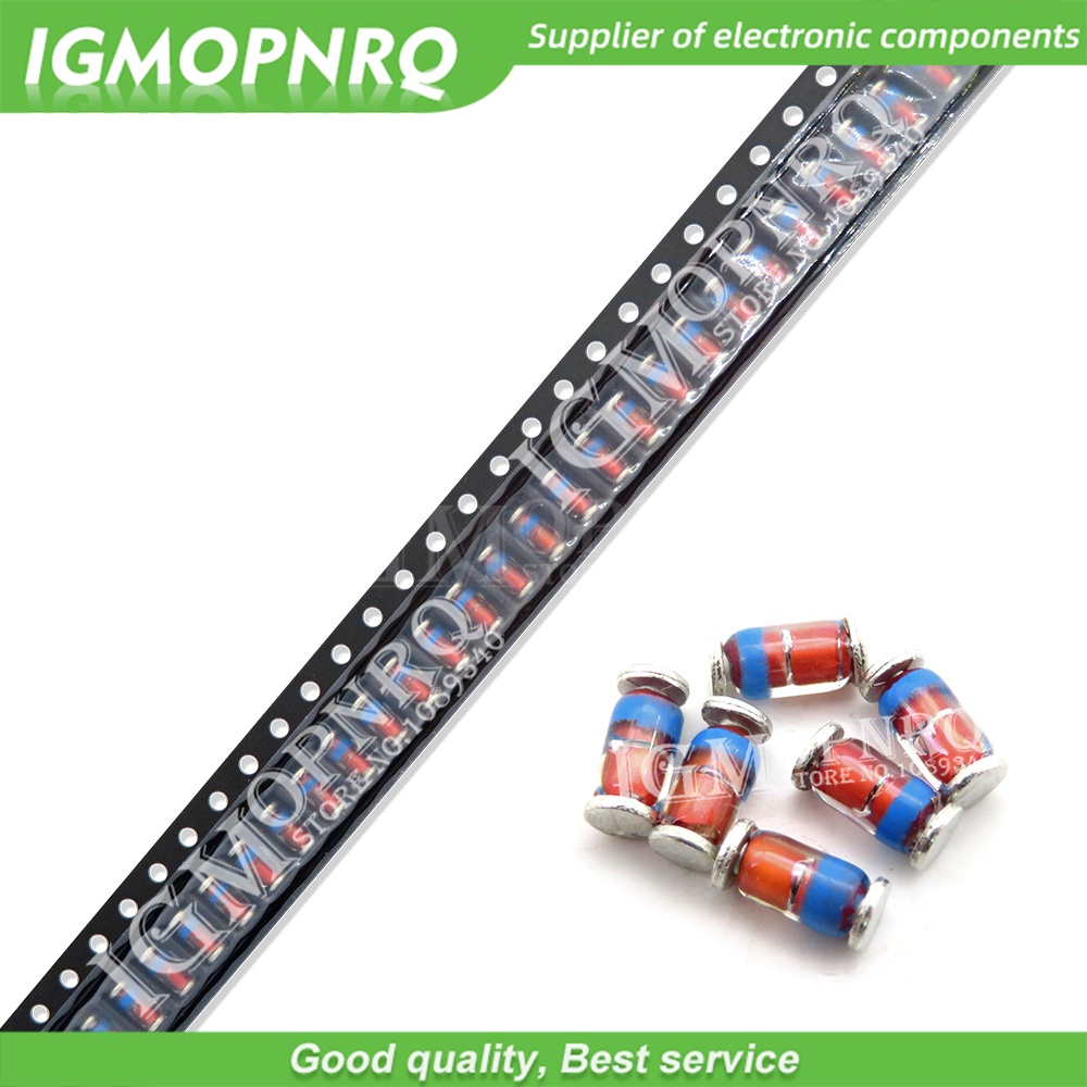 ชิปซีเนอร์ไดโอด ZM 3V 3V3 3V9 4V7 5V1 7V5 8V2 10V 12V 15V 16V 18V 20V 24V LL41 SMD 1W 20 ชิ้น