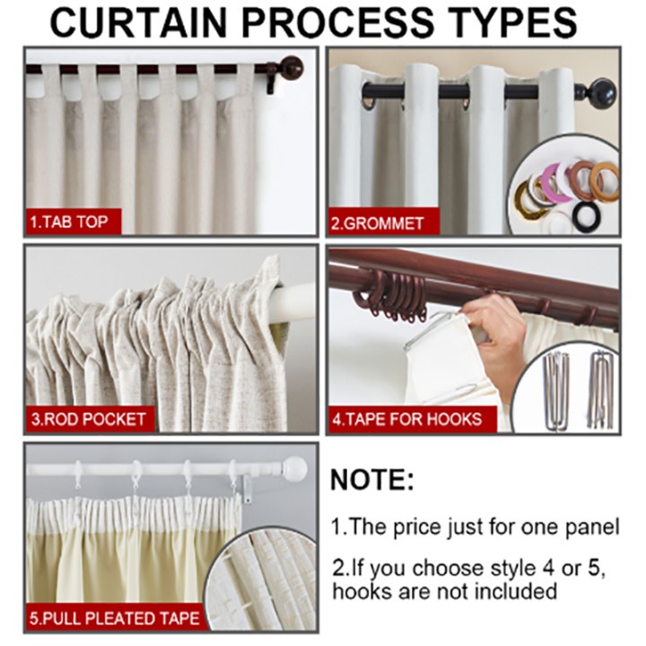 ◈♈☑TopfInel Soild Grid Sheer Curtains for Living Room Bedroom Kitchen Door Cafe Voile Tulle Window T