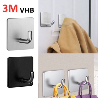 3m VHB ที่วางฟองน้ํา สเตนเลส มีกาวในตัว อ่างล้างจาน ราวตากผ้า ที่แขวนเสื้อโค้ท ติดผนัง