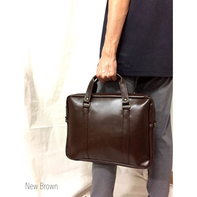 HEAPER KEITH กระเป๋าโน๊ตบุ๊ค 14-15.6 นิ้ว laptop unisex PU leather ...
