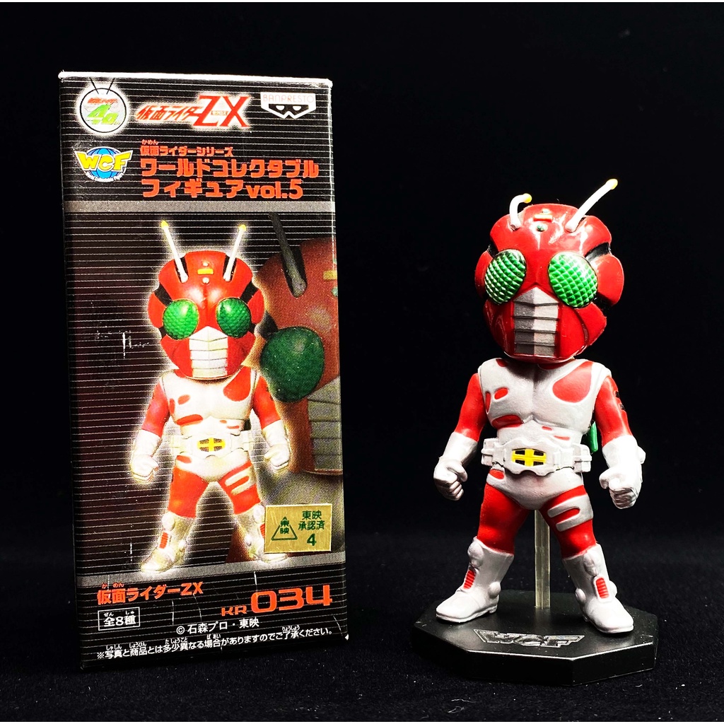 WCF Banpresto Kamen Rider masked rider Showa ZX V10 มาสค์ไรเดอร์ แกะแล้ว/มือ2