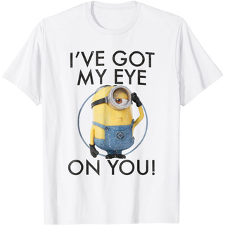 เสื้อยืดลำลองDespicable Me Minions Stuarts Eye On YouS to4XL