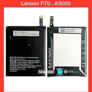 แบตเตอรี่ Lenovo P70, A5000 , P1Ma40(BL234) สินค้าคุณภาพดี