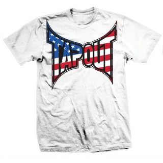 Tapout Patriot เสื้อเชิ้ต สําหรับผู้ชาย สีขาว สีเขียว สีดํา