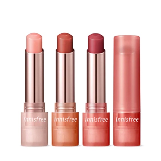 Innisfree Dewy Tint Lip Balm (Baby Pink, Melon Coral, Love Beige, Rose Brick, Power Cherry) / Treatment Lip Balm 3.2g