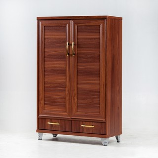 ตู้รองเท้า ชั้นวางรองท้า เก็บรองเท้าได้เยอะ มี 2 ลิ้นชัก Shoe cabinet รุ่น G357