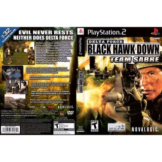 black hawk down team sabre ps2