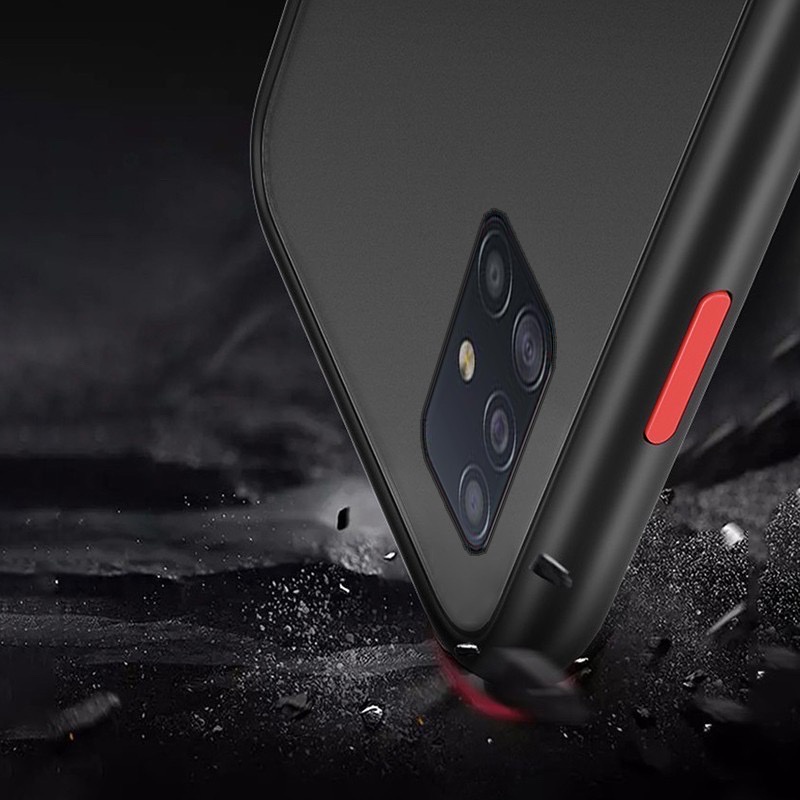 เคสขอบสี รุ่นใหม่ เคสSamsung A05 A04s A04 A03 A22 A03s A02s A02 A32 5G A52 A72 A12 เคสขอบสี ขอบแข็ง หลังขุ่น - รูปที่ 4