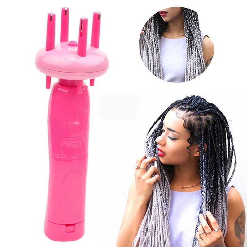 Hair Twist Braider Machine Hairstyle Tool Braid Machine Electronic  Automatic DIY | Shopee Thailand
