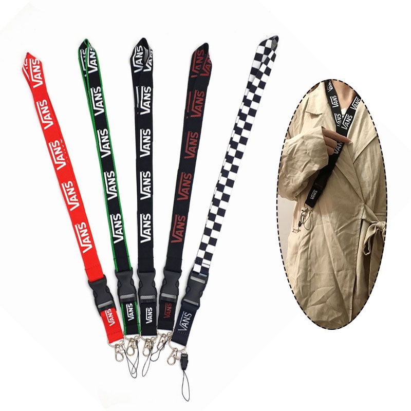 [In Stock] Vans สายคล้องโทรศัพท์มือถือสายคล้องกล้องสําหรับ Id Card Holder
