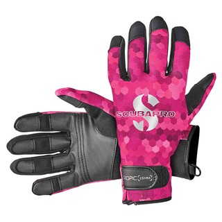 ถุงมือสำหรับดำน้ำ Scubapro Tropic Gloves 1.5 mm– Flamingo