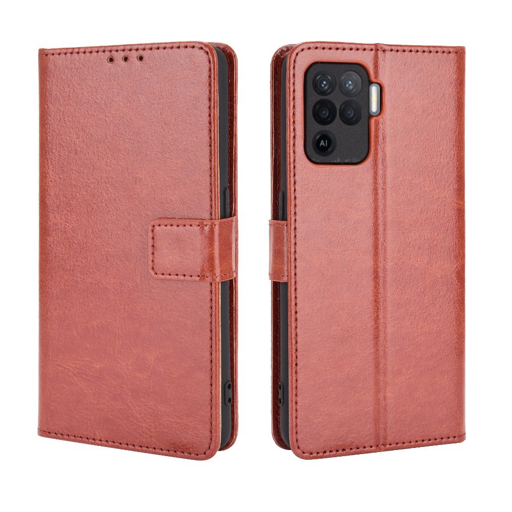 OPPO A94 Case PU Leather Wallet Flip Phone Case OPPO A94 OPPOA94 ฝาหลัง