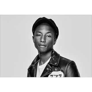 โปสเตอร์ Pharrell Williams ฟาร์เรลล์ วิลเลียม แร็ปเปอร์ Rapper Hiphop ฮิปฮอป Hip hop Music Poster ตกแต่งบ้าน ของขวัญ