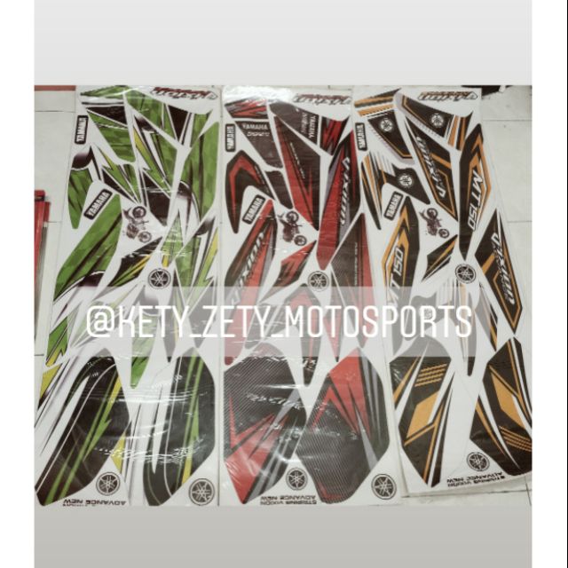 ลายทาง / Stiker Fz ใหม่ Mt150