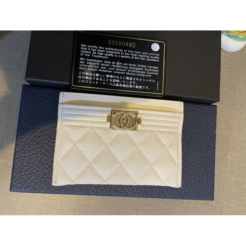 Chanel card holder holo28xxxxxx