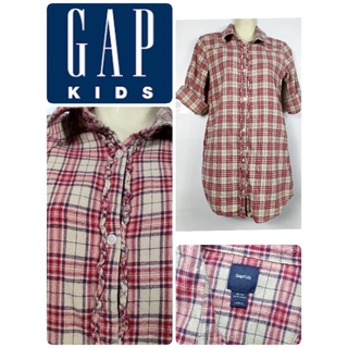 ชุดเดรส GapKids ลายสก๊อต 14-15 ปี