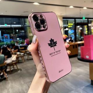 Case เคส Samsung Galaxy A13 A53 A73 A23 A11 M11 A10 M10 A20 A30 A50 A10S A20S A30S A50S J2 J4 J6 Prime Plus A7 2018 เคสโทรศัพท์มือถือ ลายใบเมเปิ้ล สําหรับ