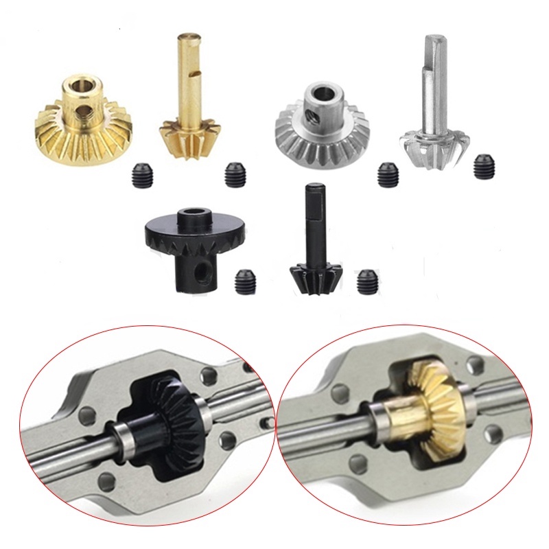 ชุดอุปกรณ์เสริมเพลาเกียร์โลหะ 1/2/4 คู่สําหรับ Wpl D12 B24 B36 C14 C24 Mn D90 D98 D99 Mn99S