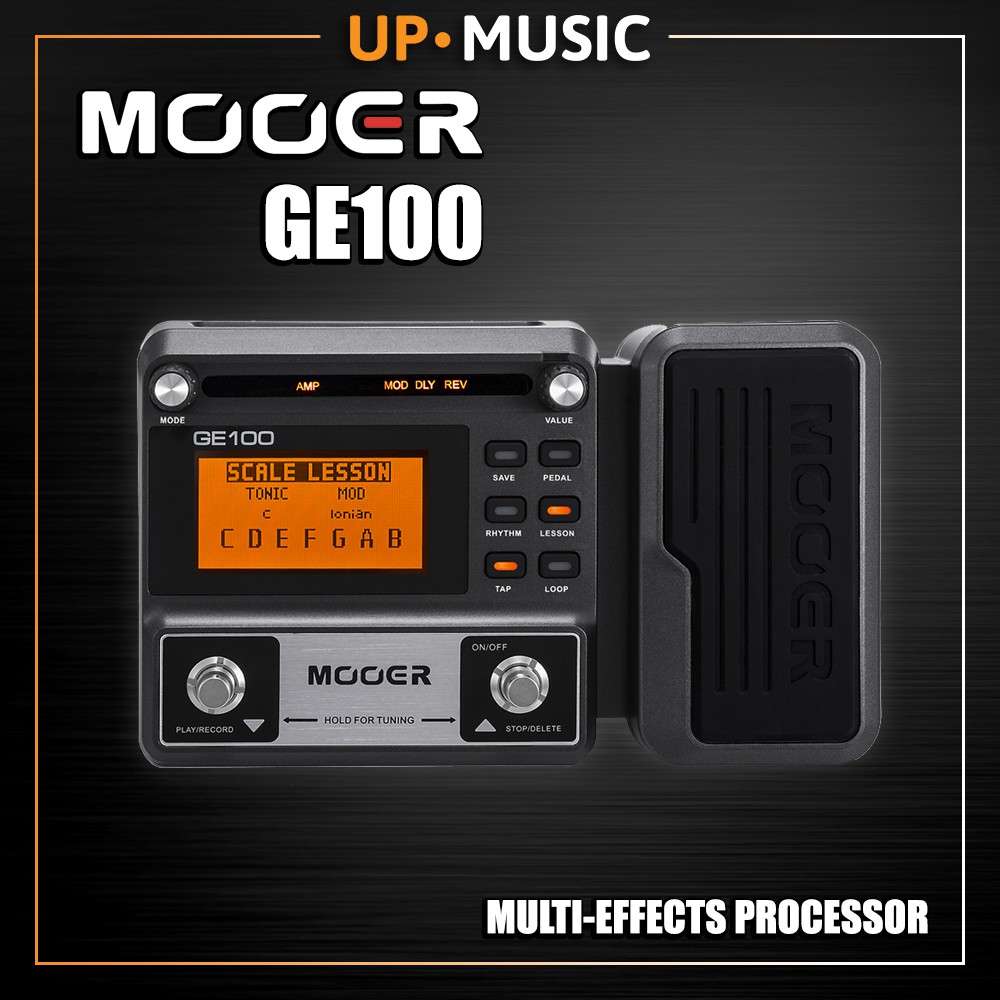 Mooer GE100 - Guitar Multi-Effects processor ของแท้ 100%