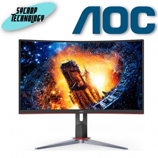 จอมอนิเตอร์ MONITOR AOC C27G2Z/67 27นิ้ว VA CURVED FHD 240Hz