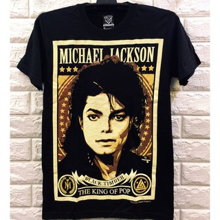 เสื้อยืดโอเวอร์ไซส์เสื้อยืดแขนสั้น พิมพ์ลาย michael jackson สีดํา สําหรับผู้ชาย 2021S-3XL