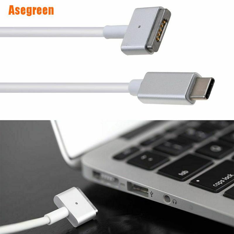 ( Asegreen ) อะแดปเตอร์สายเคเบิ้ล Usb C Type C To Magsafe - 2 สําหรับ Macbook Air / Pro 45 W 60 W 85w #4