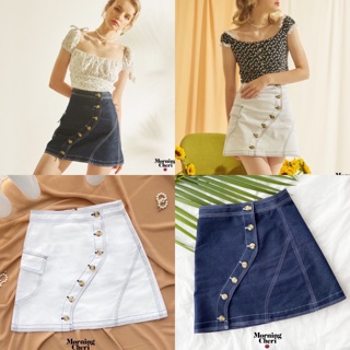 ของใหม่! กระโปรง julieat skirt แบรนด์ morningcheri มี 2 สี