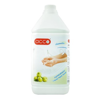 สบู่เหลวล้างมือกรีนแอปเปิ้ล ACCO 3.8 ลิตร  LIQUID HAND SOAP ACCO 3.8L GREEN APPLE