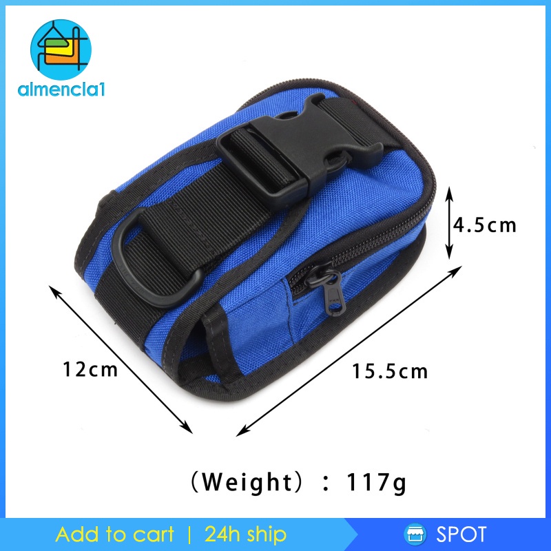 [ALMENCLA1] 1 Pair Scuba Diving Trim Counter 2kg 5lbs Weight Pocket Pouch with Quick Release
