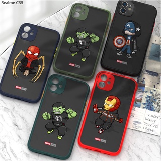 Realme C35 C33 C31 C30 เคสเรียวมี สำหรับ Case Superhero เคส เคสโทรศัพท์ เคสมือถือ Cases