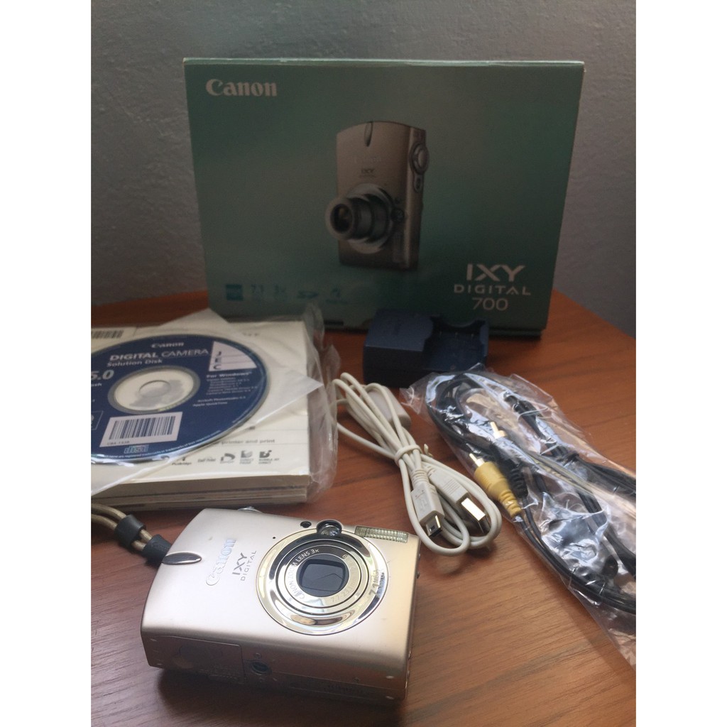 Canon Ixy Digital 700 Bg ส บรอนซ ทอง Shopee Thailand