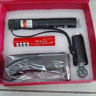 ไฟฉายเลเซอร์ LASER POINTER แสงไฟสีเขียวรุ่น  YL- 303