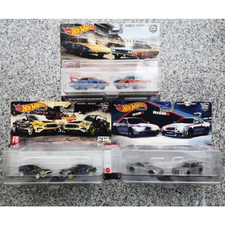 รถเหล็ก Hotwheels แพ็ค 2 คัน Skyline , Mustang , Plymouth