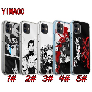 เคส TPU นิ่ม ลายอนิเมะนารูโตะ 57TP สําหรับ iPhone 6 6S 7 8 Plus X XS XR 11 Pro Max