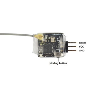 [รีซีฟ] RadioLink R6DSM 2.4Ghz 10-Ch S.Bus Receiver