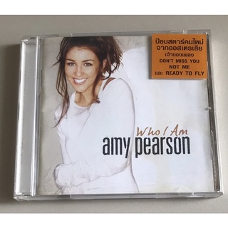 ซีดีเพลง ของแท้ ลิขสิทธิ์ มือ 2 สภาพดี...ราคา 199 บาท “Amy Pearson” อัลบั้ม “Who I Am”