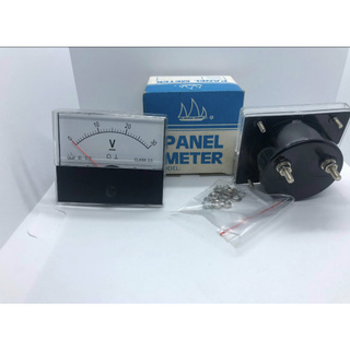 (1ชิ้น) ANALOG PANEL MITER  DC โวลต์มิเตอร์ 0-30V รุ่น SD-670 DC 30V ขนาด 60x70 MM. ของญี่ปุ่นเก่าเก็บสินค้าใหม่ในไทย