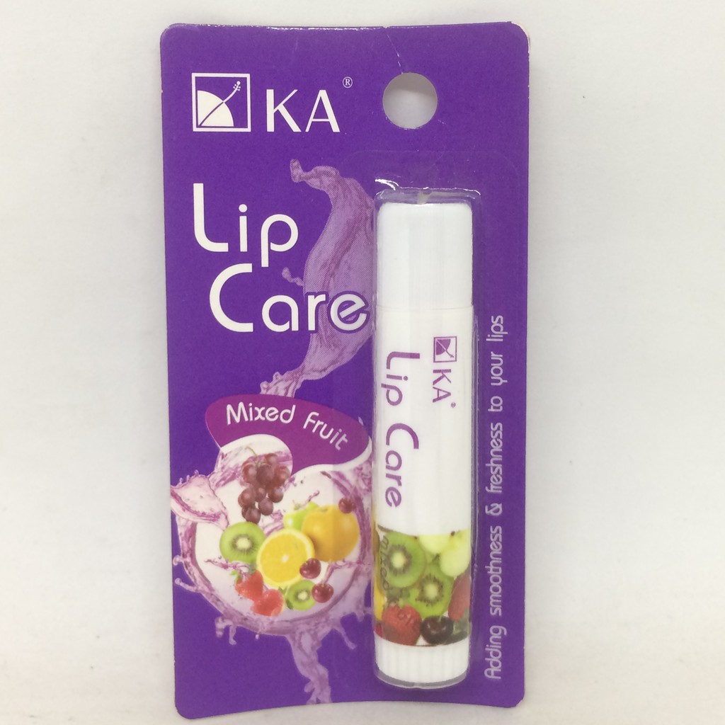 KA Lip Care Pure เค.เอ. ลิปแคร์ กลิ่นผลไม้รวม 3.5 กรัม (8850822070178