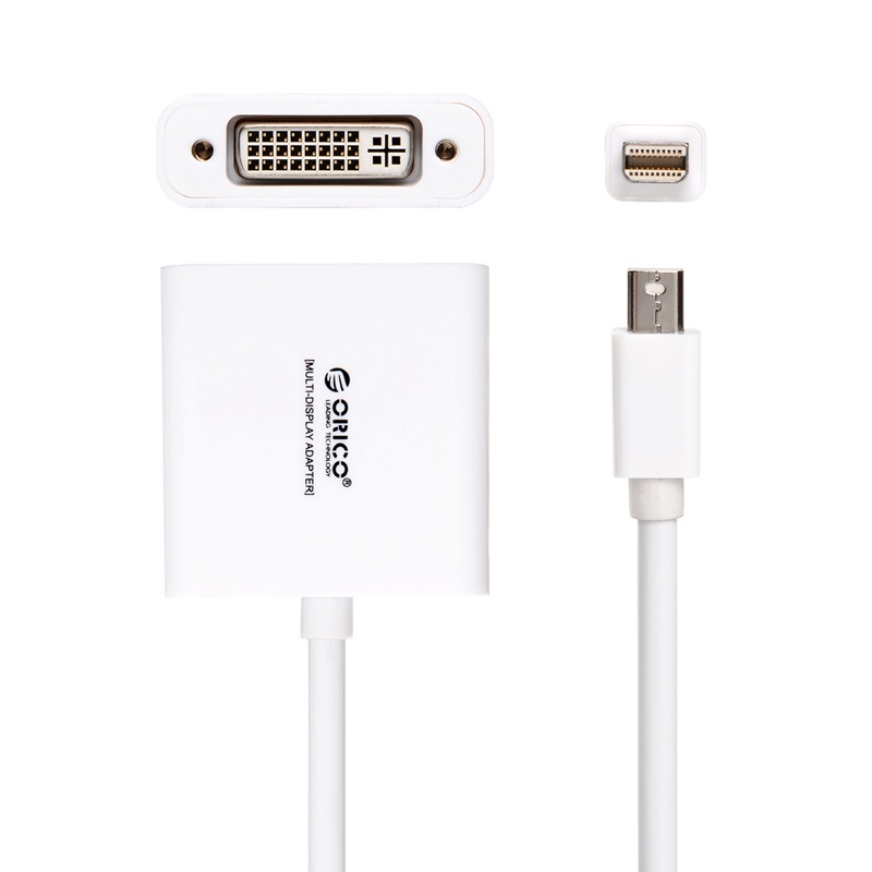 ORICO(DMP3D) Mini Displayport to DVI Adapter Built-in  /  Data  Cable (DMP3D) | Shopee Thailand