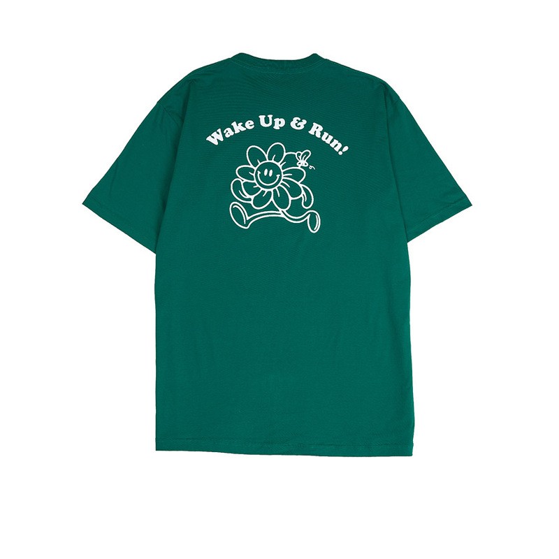 HOMEBOY   เสื้อยืดลาย  WAKE.UP