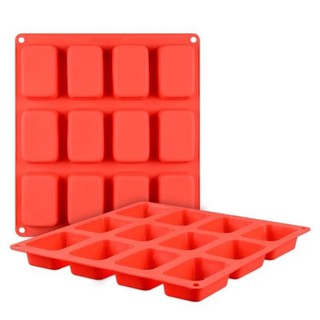 📌สินค้ามาใหม่วันนี้📌📍Rectangular silicone mold พิมพ์ซิลิโคน ทำขนม โมล์สบู่ ลายสี่เหลี่ยม