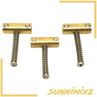 ( Sunnimix2 ) อานสะพานสายสําหรับกีตาร์ Tl 6 สายสไตล์วินเทจ 3 ชิ้น