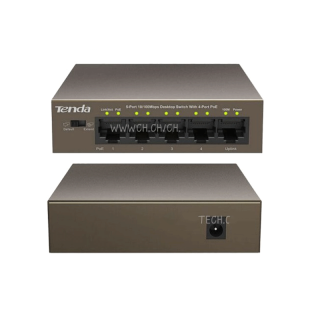 HUB Tenda Poe switch จ่ายไฟ 4 ช่อง